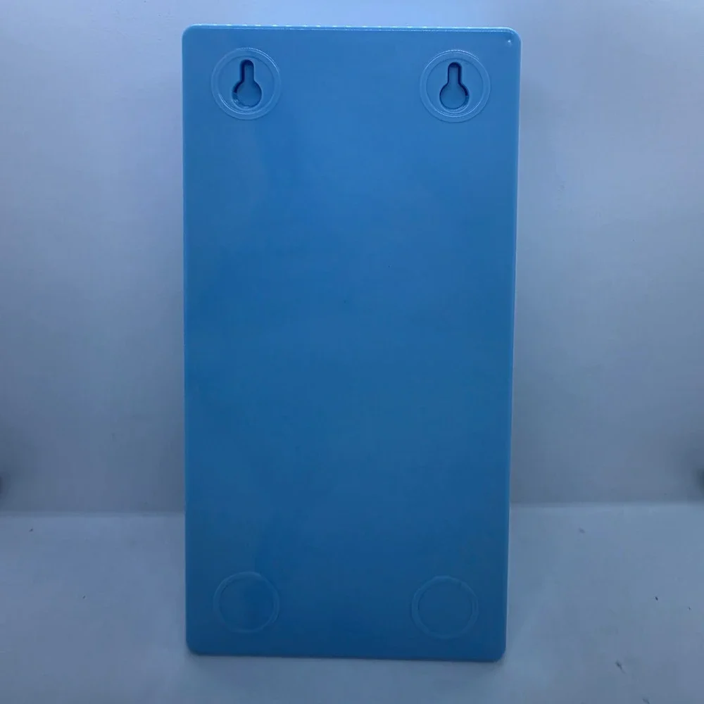 Vintage Style Pin Up Girl Tissue Box Cover Blue Wall Mount Retro Kitsch Decor